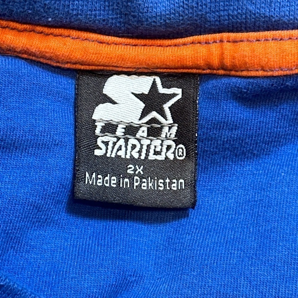 Starter Florida Gators Shirt 2XL Blue Adult NCAA Football Embroidered Logo - Picture 5 of 5